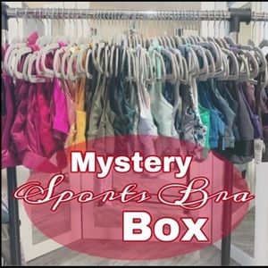 Mystery sports bra box